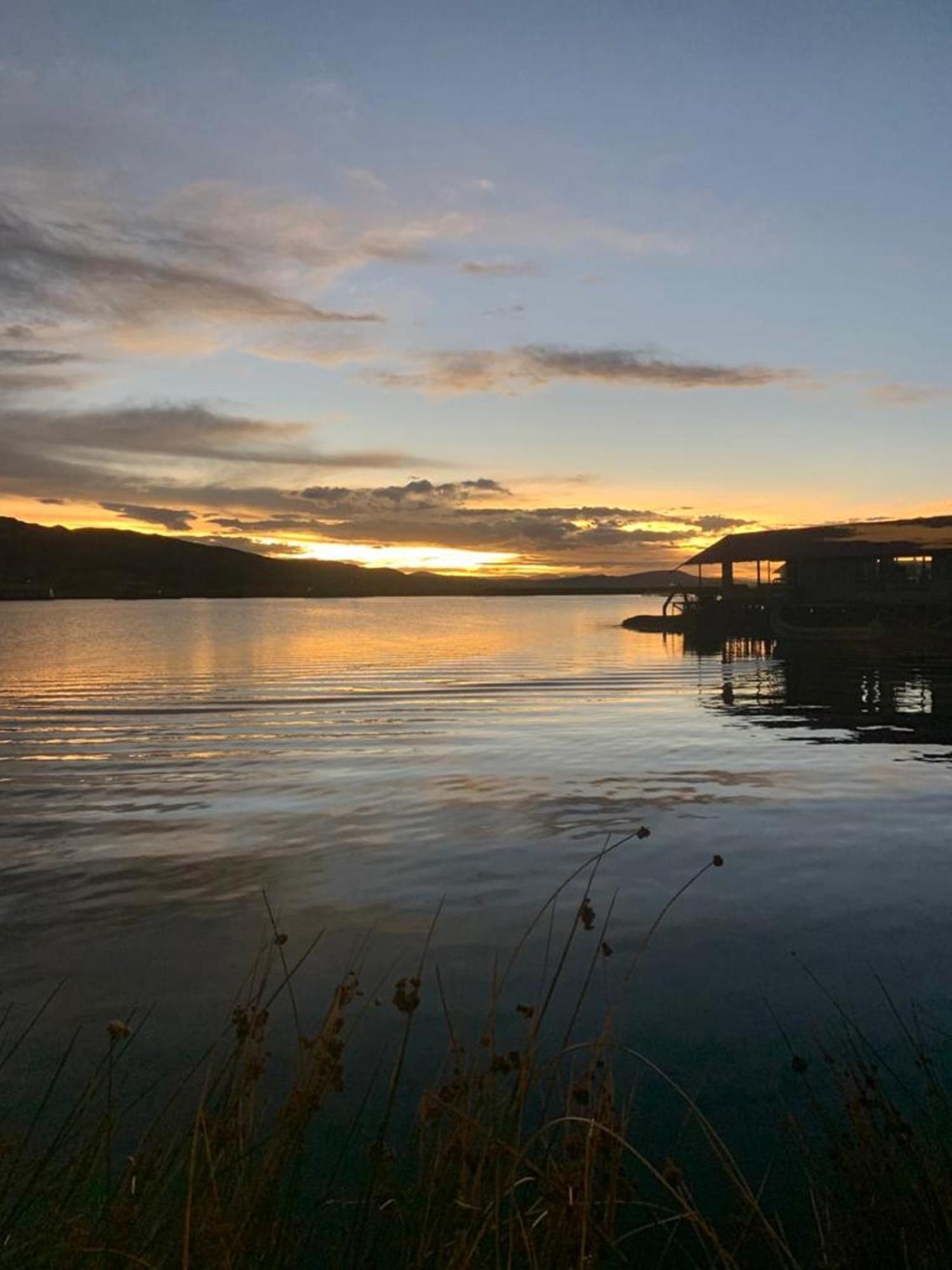 Uros Aruma-Uro On Uros Floating Islands Puno Exterior foto